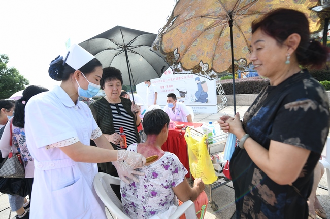 全城联动药草香 四会场悦享中医药魅力 芜湖启动2021安徽省中医药文化宣传周主题活动(图3)